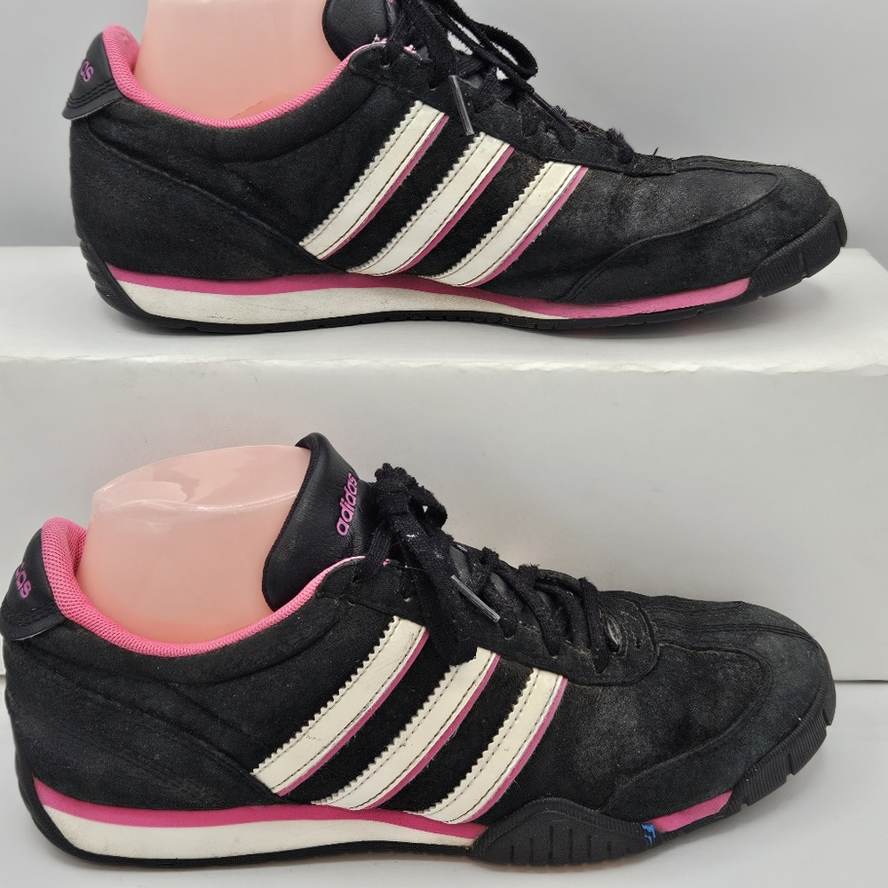 Adidas Samoa 3 stripe skater sneakers size 8